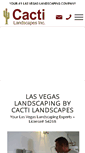 Mobile Screenshot of cactilandscape.com